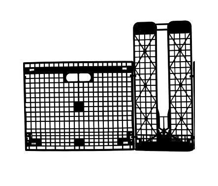 Chick fence negro panel plastico de 40 x 50 cm y Panel U negro 35x65cm  de Sephnos para hacer barrera antimigratoria Evolution para pollos de engorda y otras aves en granjas y casetas, de Sephnos